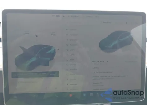 2025 Tesla Model Y Long Range Dual Motor All-Wheel Drive from USA, damaged, VIN 7SAYGDED0SA339086